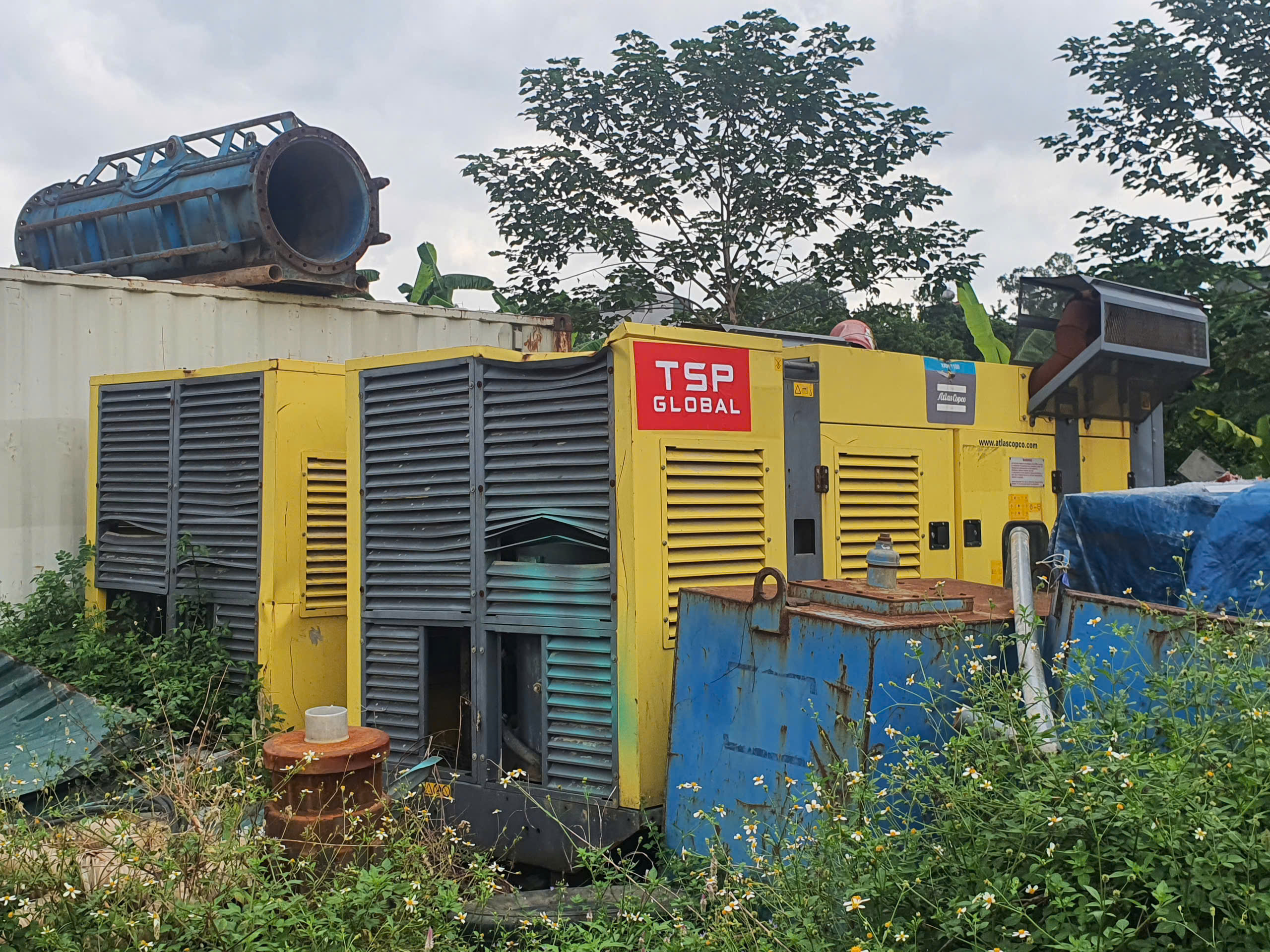 Cho thuê máy nén khí